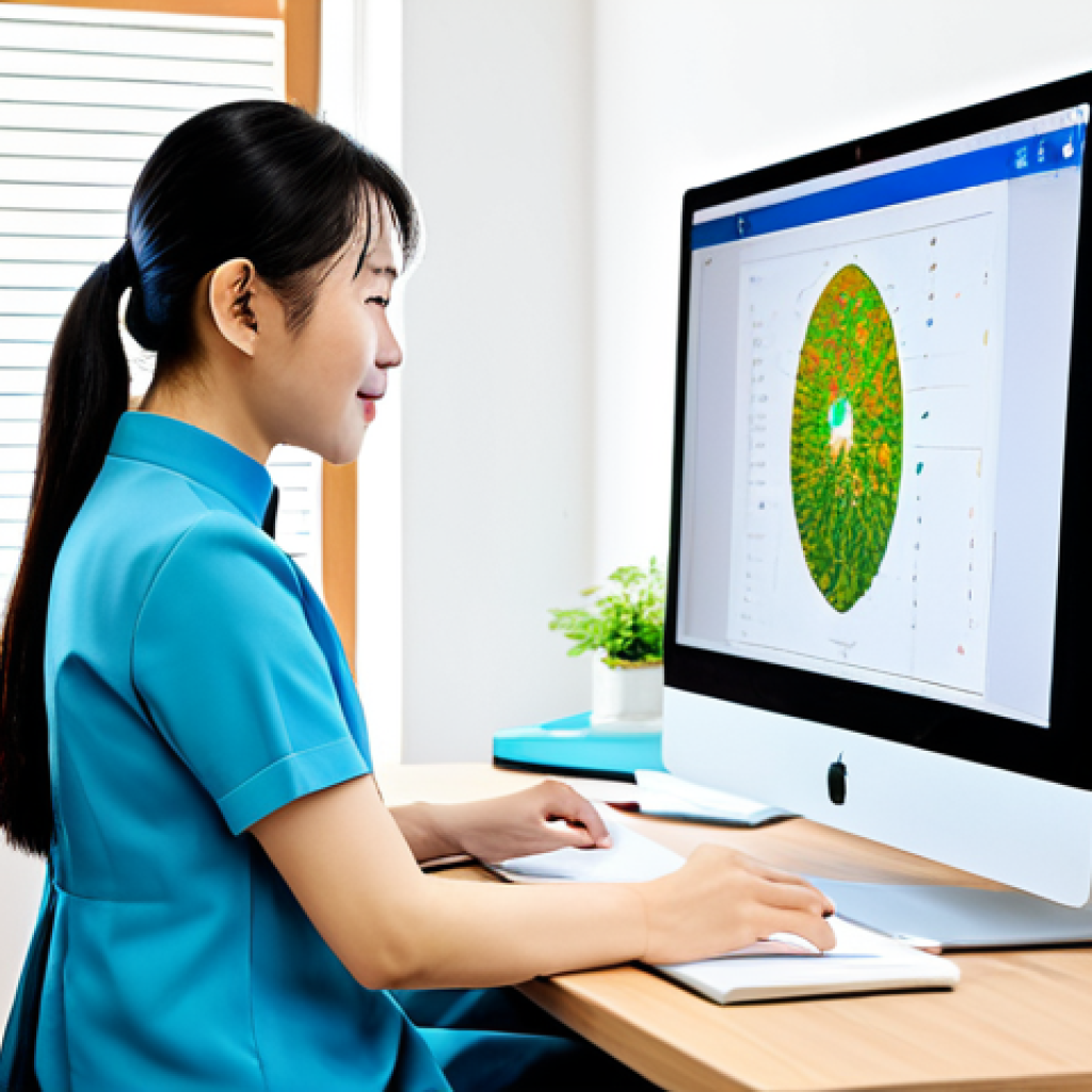 A professional Chinese language tutor, fully clothed in modest attire, teaching a lesson online in a bright, modern home office. Safe for work, appropriate content, perfect anatomy, natural proportions, family-friendly.