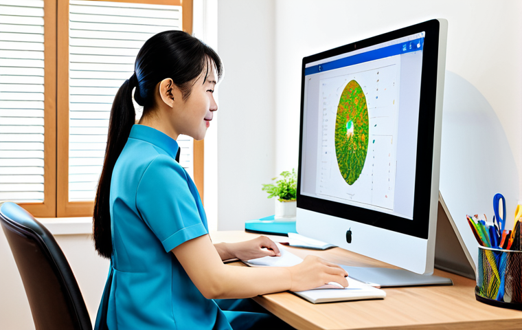 A professional Chinese language tutor, fully clothed in modest attire, teaching a lesson online in a bright, modern home office. Safe for work, appropriate content, perfect anatomy, natural proportions, family-friendly.