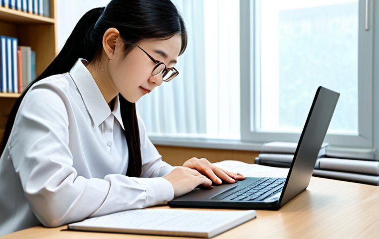 HSK 성적표 해석 방법 - Analyzing the HSK Score Report**

"A student sits at a desk, intently studying their HSK score repor...